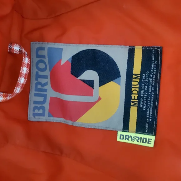 Men's Burton Snowboarding Coat - Picture 4 of 5